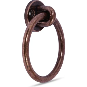 Sarkaç Dolap Çekmece Mobilya Kulpu Kulbu Metal Halka Kulp Antik Bakır