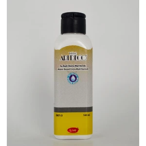Su Bazlı Ekstra Mat Vernik 140 ml