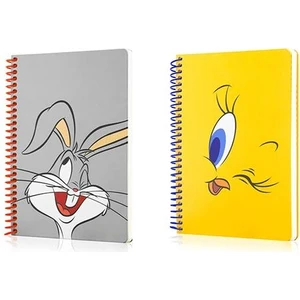 Buggs Bunny Butik Defter Çizgili ve Tweety  Butik Defter Çizgili 96 Yaprak 17X24