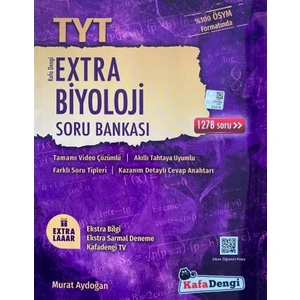 Kafa Dengi Yayınları TYT Extra Biyoloji Soru Bankası