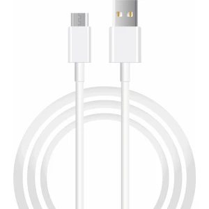 SX243M 3A 45W Usba To Micro 3metre Data ve Hızlı Şarj Kablosu Beyaz