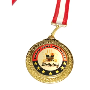 Doğum Günü Madalyası 5 Li Adet
