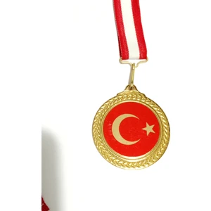 Türk Bayrağı Madalyası 5 Li Adet