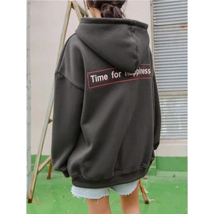 Happiness Tasarım Baskılı Sweatshirt