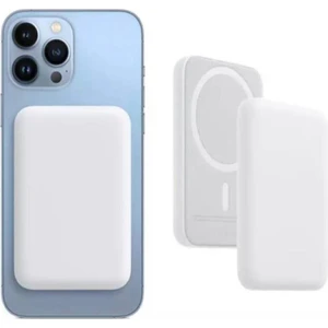 Iphone Uyumlu Magsafe Kablosuz Şarj Wireless Şarj Cihazı Powerbank