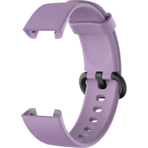 Mi Watch Lite Için Silikon Kordon Mor