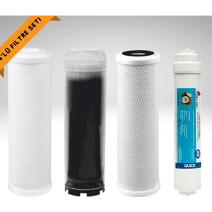 Ihlas Aura Cebilon Compact Su Arıtma Filitresi 4‘lü Filtre Seti Lüx Seri