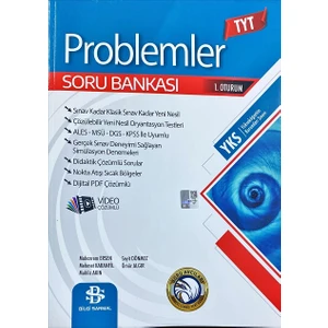 Bilgi Sarmal Yayınları TYT Problemler Soru Bankası Video Çözümlü