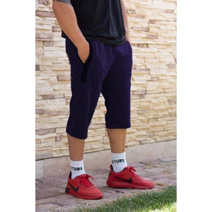 Azıcık Akıllı Lacivert Paraşüt Feruarlı Dev Cepli Ipli Erkek Bermuda Şort 21EBRMUPRS