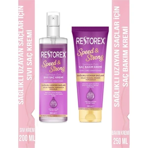 Speed Strong Sıvı Saç Kremi 200 Ml&krem 250 ml