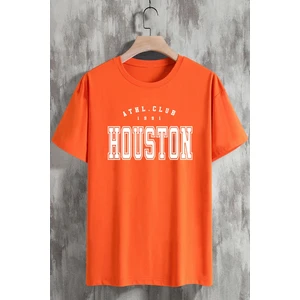 Houston Baskılı Unisex T-Shirt