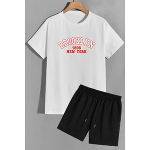 Brooklyn Şort T-Shirt Eşofman Takımı