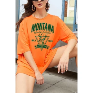 Montana Oversize Tasarım Tshirt