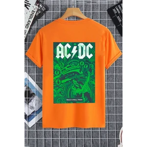 Acdc Sırt Baskılı Tshirt