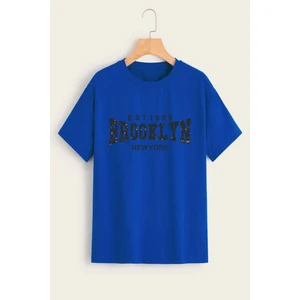 Unisex Brooklyn Baskılı Tshirt