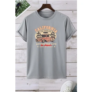 California Baskılı Tshirt