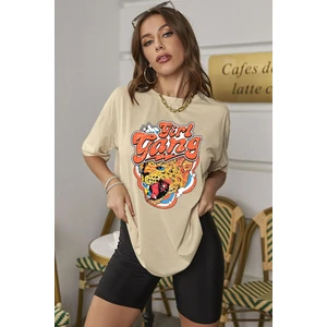 Girl Gang Baskılı Tasarım Tshirt
