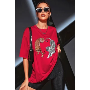 Kaplan Baskılı Tasarım Tshirt