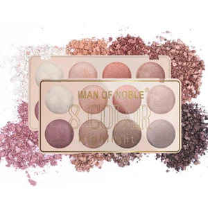 Iman Of Noble Mujgan 8 Renkli Sedefli Highlighter Far Paleti 843D