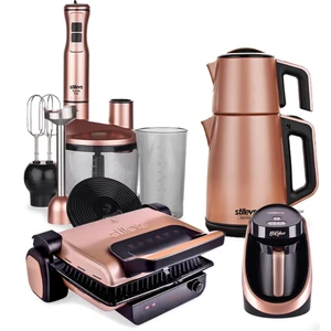Stilevs Quartz Serisi 4lü Paket Çeyiz Seti Rose