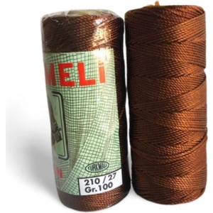 Tespih Hobi Saraç Ipi '27' No 100 gr (Kahverengi)