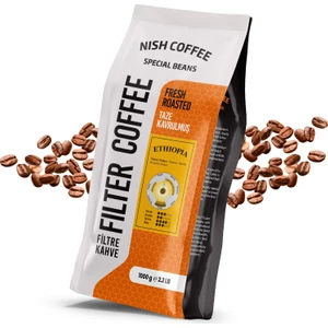 Filtre Kahve Nish Gurme Seri Etiyopya 1 kg-Çekirdek