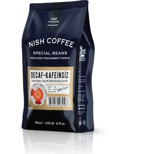 Filtre Kahve Nish Decaf Kafeinsiz 250 gr