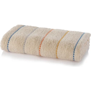 Dorothy 50 x 85 Çizgili Havlu - Krem