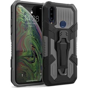 Smart Tech Samsung Galaxy A20S Zırh Tank Kılıf Yüksek Koruma