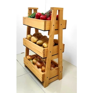 Wood Retro Ahşap Sebzelik