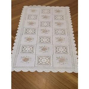 Başak Ev Tekstili Pvc Runner ve Sehpa Üstü Servislik 80 cm x 40 cm