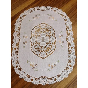 Başak Ev Tekstili Pvc Runner ve Sehpa Üstü Servislik 40 cm x 30 cm