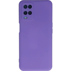 Caseart Oppo A54 4g Kapak Içi Kadife Kamera Korumalı Lansman Silikon Kılıf - Mor