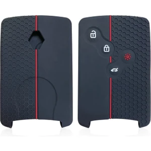 Renault ANAHTARSIZ ÇALIŞTIRMA UYUMLU Clio Megane Captur Koleos Duster Sandero Anahtar Kılıfı