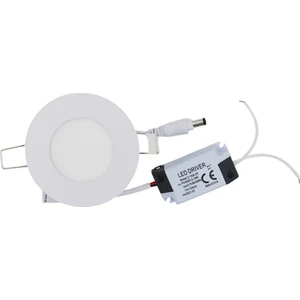 Yuvarlak Beyaz LED Panel Sıva Altı 3W