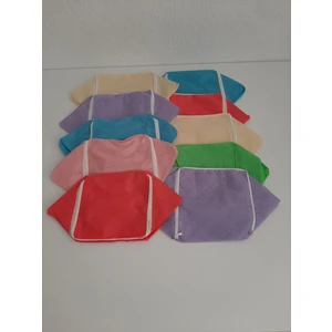 Mef Collection Çorap Hurcu Tela Baza Altı Karışık Renk 10'lu