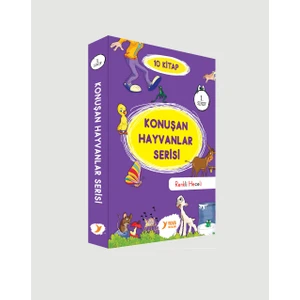1. Sınıf Konuşan Hayvanlar Serisi Renkli Heceli 10 Kitap - Müzehher Özgün