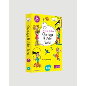 Yuva Yayınları Dik Temel Harflerle Okumaya İlk Adım Elakin 1.Sınıf 10 Kitap