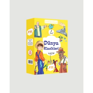 Yuva 3 Sınıf Dünya Klasikleri Serisi-10 Kitaplık Set