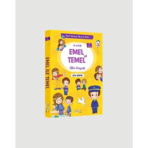 Pinokyo Yayınları Emel ile Temel İleri Düzey Okuma Düz Yazı 1.Sınıf 10 Kitap