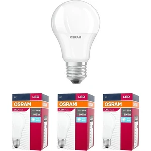 Led Value 8.5W Beyaz Işık E-27 Ampul 806 lm 3 lü Paket
