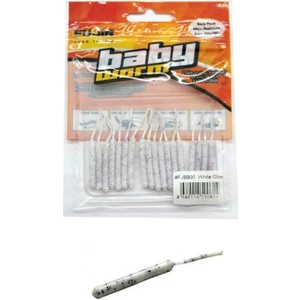 Baby Worm 5.2 cm Floating Lrf Silikonu Pearl White