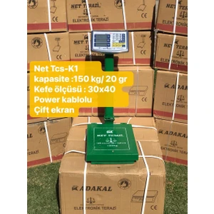 Net Terazi Net 150 kg Terazi Net Tcs-K1
