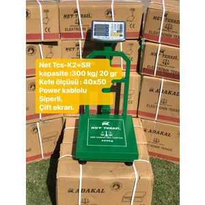 Net Terazi Net 300 kg Siperli Terazi Net Tcs-K2+Sr
