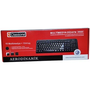 Multimedia Q Klavye USB Kablolu