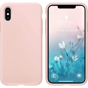 Apple iPhone x Kılıf Lansman Silikon Mat Yüzey Içi Kadife Kapak Tpu