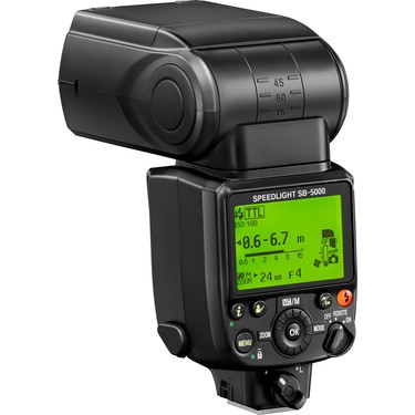 Nikon スピードライト SB-5000 Nikon SB-5000 Speedlight Tepe Flaş Siyah Renk Hafif ve Fiyatı, 4.3