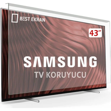 Best Ekran Samsung 43AU8000 Tv Ekran Koruyucu - Samsung 43" inç Crystal UHD 4K Smart