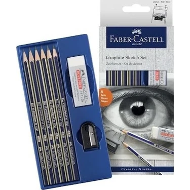 Faber-Castell Goldfaber Dereceli Kalem Çizim