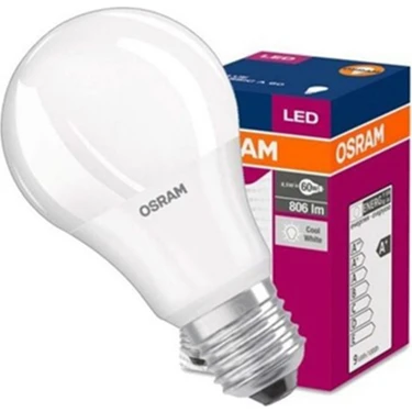 Osram Led Value 8.5W Beyaz Işık E-27 Ampul 806